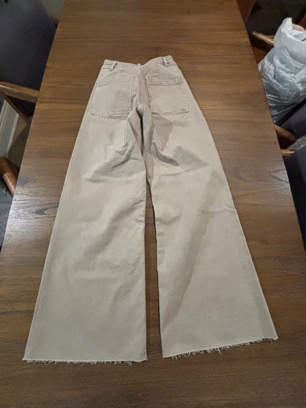 Light Brown Jeans ZARA, Size 4 - Picture 3 of 3